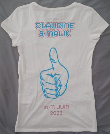 Flocage Tshirt Mad Jacques stop